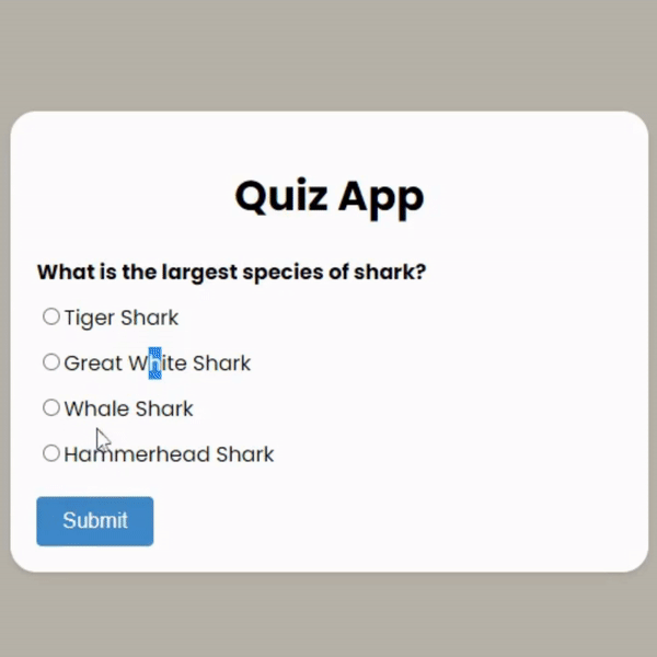 Build a Quiz Application with HTML, CSS, and JavaScript StepbyStep Guide